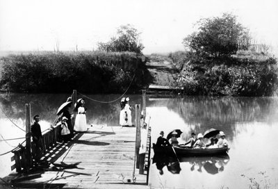 Bains Drift, Colony of Natal by South African Photographer